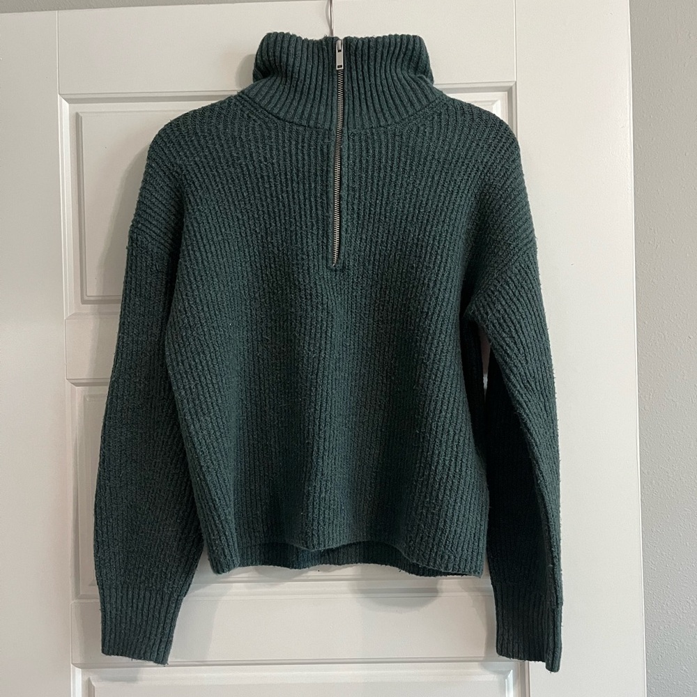 Old Navy Half Zip Up Go Recycled Sweater